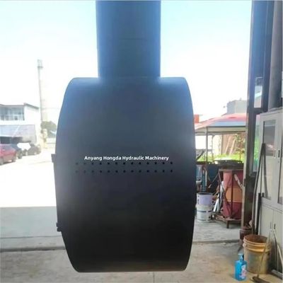 Metal Fireplace wood heater indoor real flame burning stove with glass door