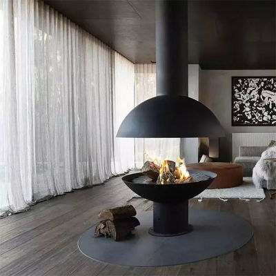 Suspended Modern Stove Fireplaces Outdoor Decorative Wall Mounted Indoor
