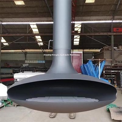 fireplace wood burning suspended stove suspended stove